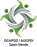 OCAPDD / AOCPDI Open Hands Logo